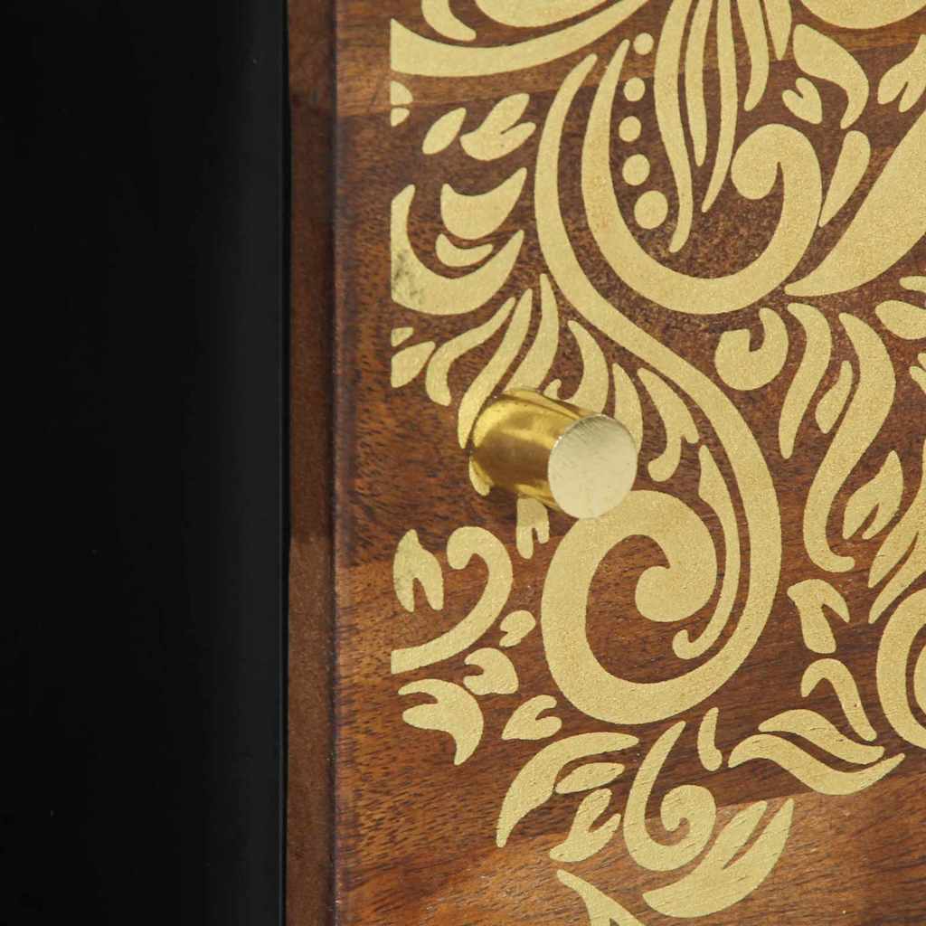 Coffee Table Honey brown 80 x 50 x 40 cm Solid mango wood